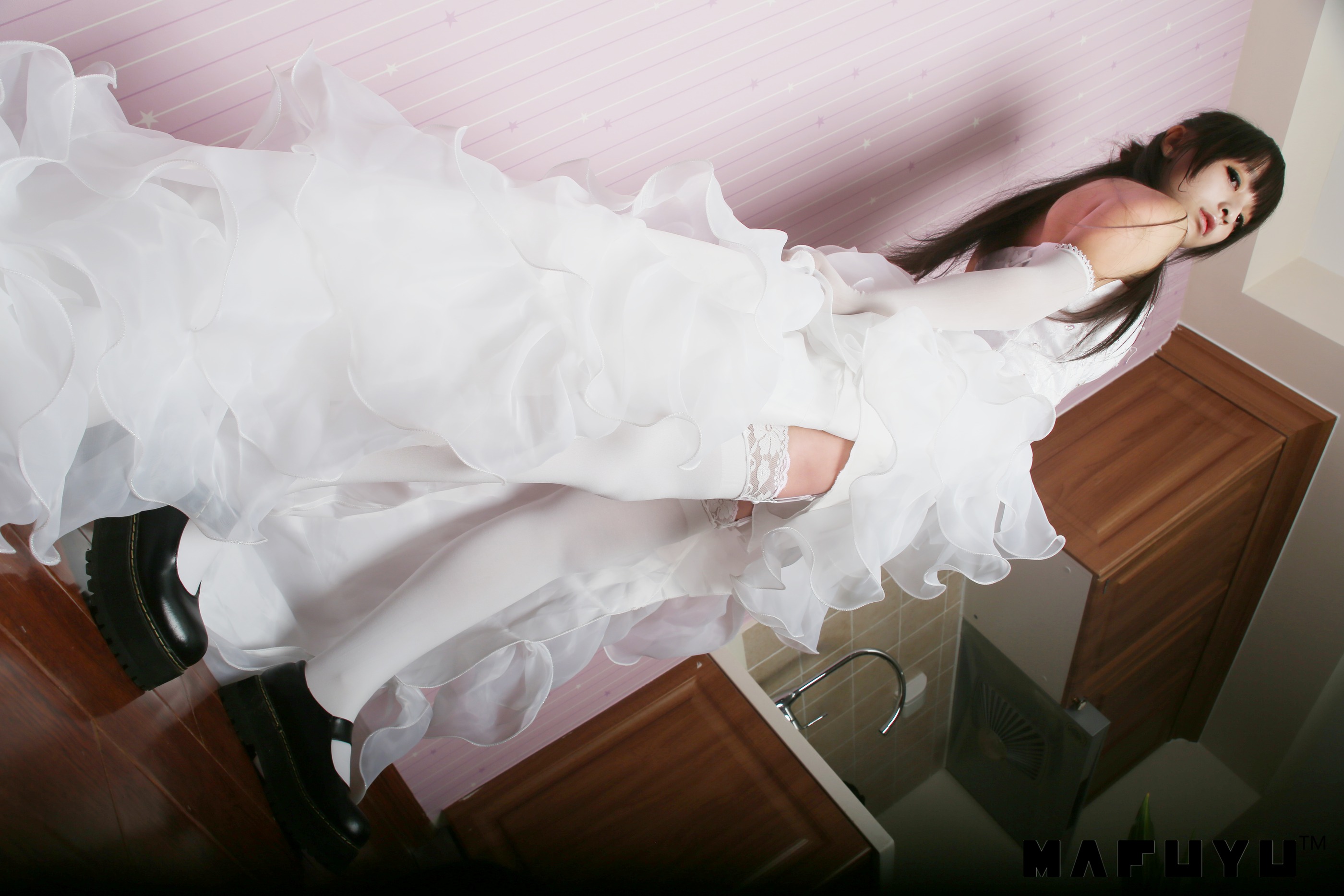 图片[1]-神楽坂真冬 – NO.012 婚纱系列[71P]-XikXak